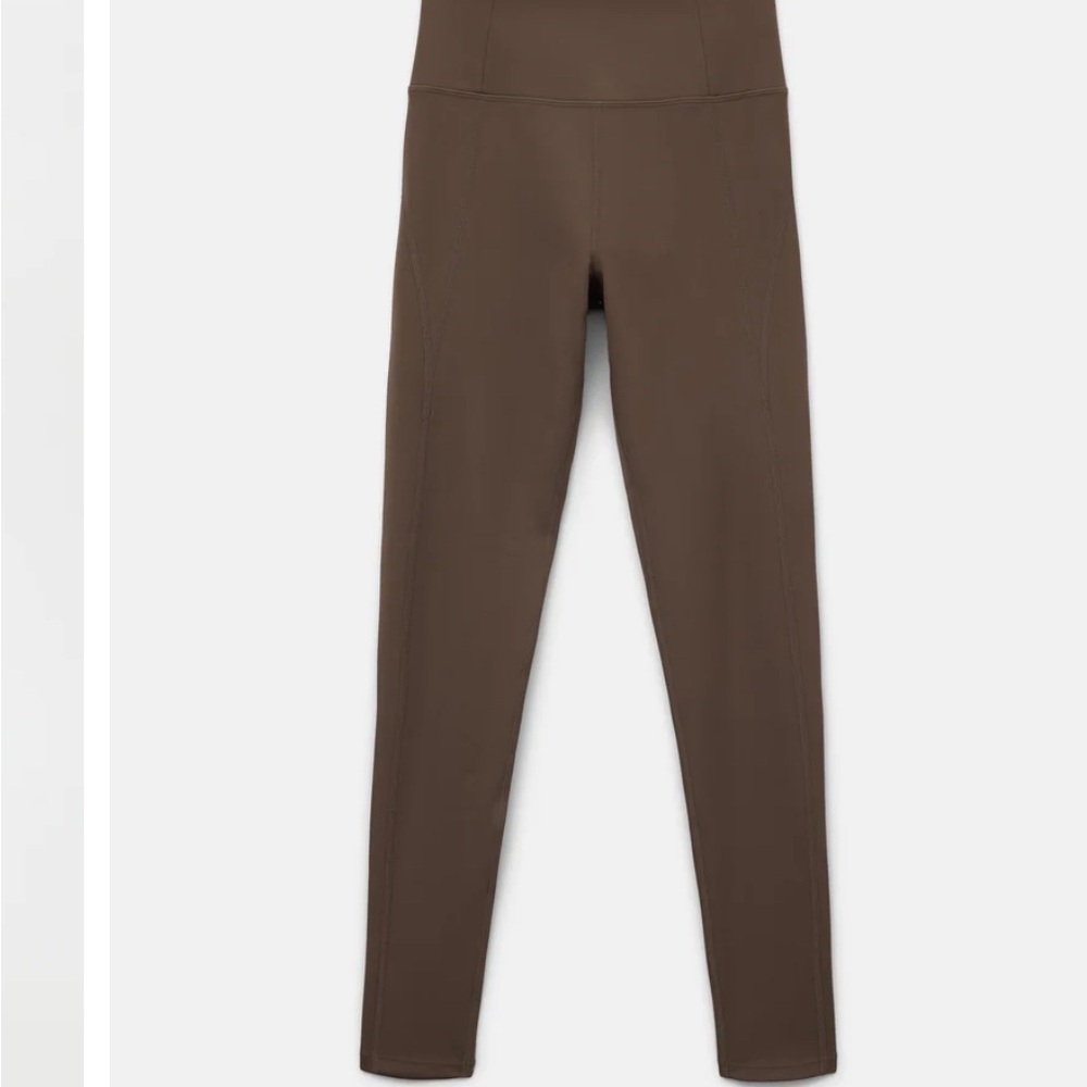 Girlfriend Collective Chocolate Leggings full length